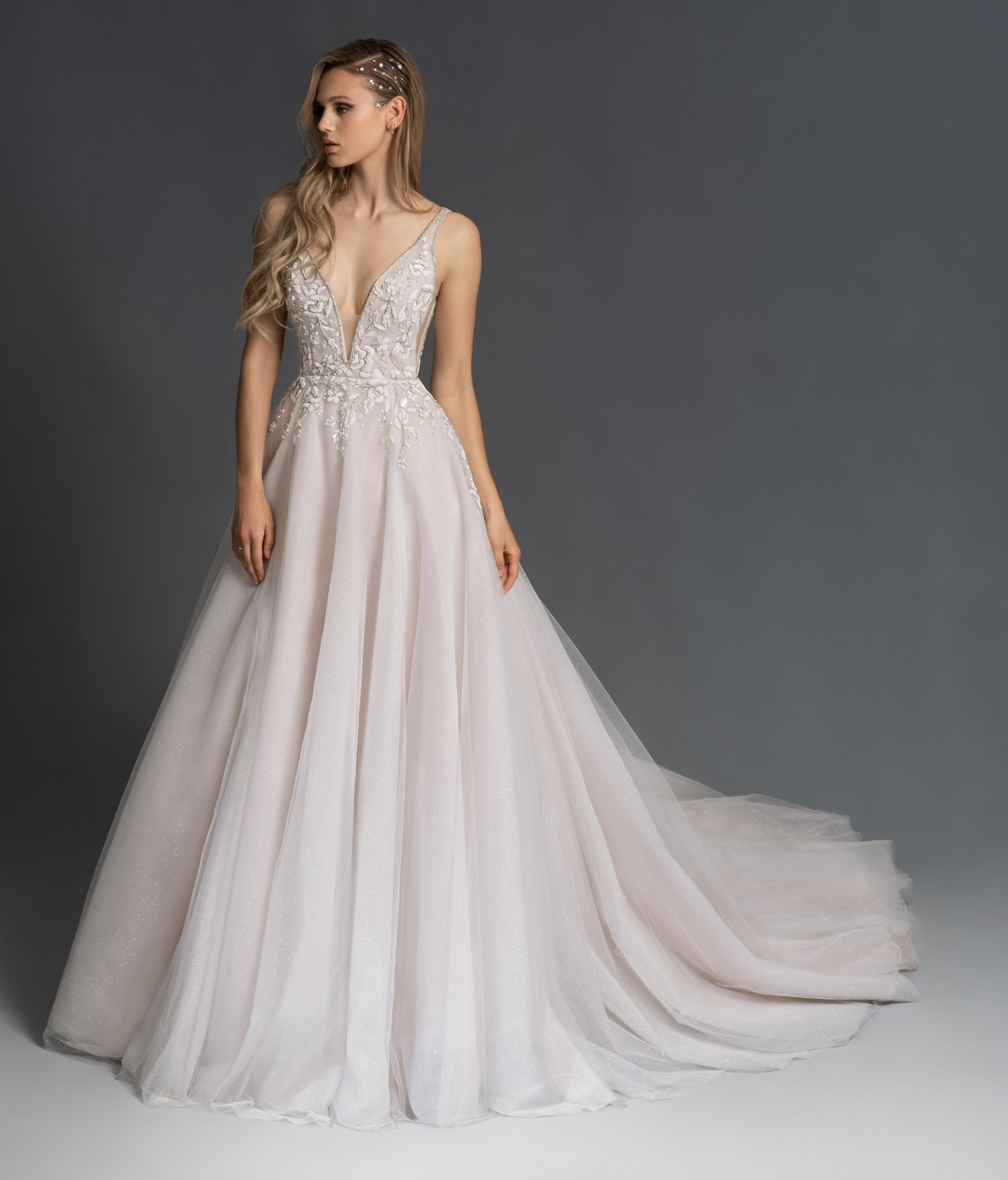 Beaded plus size gown - Wedding dresses - Leah S Designs bridal